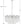 Adler 22'' Nine Light Chandelier, Chrome Clear