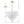 Adler 26.75'' 12 Light Chandelier, Aged Brass White