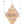 Adler 31.5'' 20 Light Chandelier, Aged Brass Amber