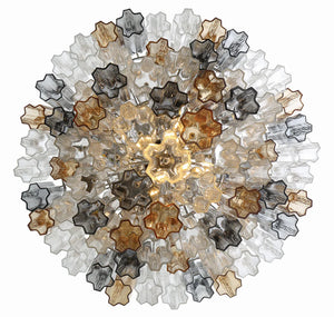 Adler 31.5'' 20 Light Chandelier, Chrome Autumn
