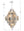 Adler 31.5'' 20 Light Chandelier, Chrome Autumn