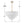 Adler 32'' 16 Light Chandelier, Aged Brass White