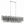 Adler 14'' 14 Light Chandelier, Chrome Smoke