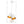 Adair 20'' Three Light Pendant, Matte White / Antique Gold