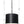Adair 20'' Six Light Chandelier, Matte Black / White
