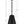 Adair 10'' Two Light Chandelier, Matte Black / Antique Gold