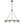 Araceli 48'' 12 Light LED Chandelier, Matte Black Clear Crystal