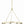 Araceli 36'' 10 Light LED Chandelier, Soft Brass Clear Crystal