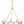 Araceli 34.75'' 10 Light LED Chandelier, Soft Brass Stone