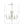 Arcina 23.5'' Five Light Chandelier, Antique Silver