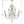 Arcina 26'' Eight Light Chandelier, Antique Silver
