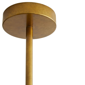 Kavira 30" Three Light Chandelier, Natural