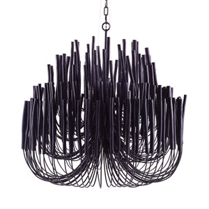 Myrene 36" Chandelier, Black