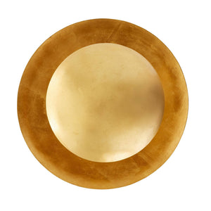 Oliver 25" Three Light Chandelier, Gold Leaf
