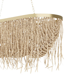 Kavira 52" Chandelier, Natural