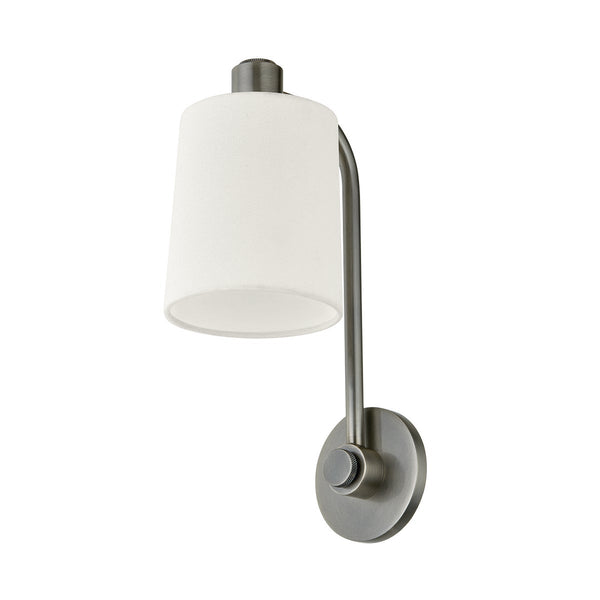 Elith 6" One Light Wall Sconce, Vintage Pewter