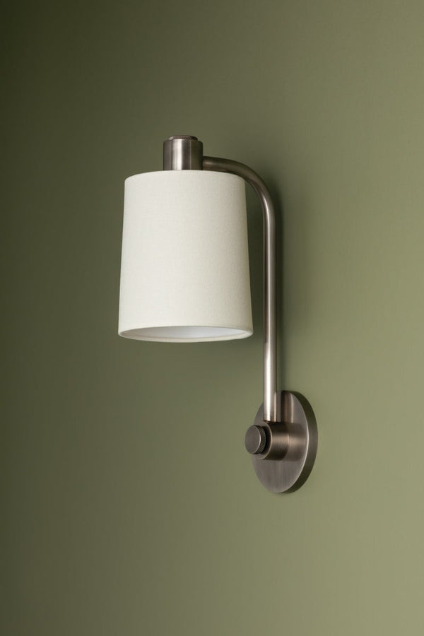 Elith 6" One Light Wall Sconce, Vintage Pewter