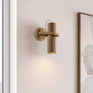 Eldorae 5" One Light Wall Sconce, Patina Brass