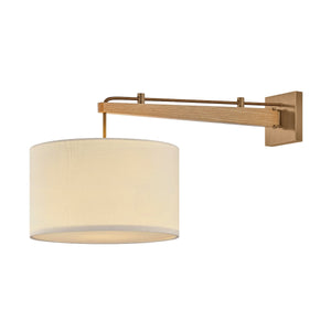 Isorae 12" One Light Wall Sconce, Patina Brass