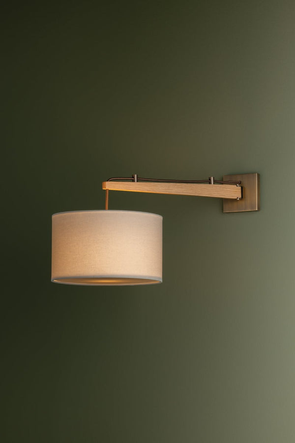 Isorae 12" One Light Wall Sconce, Patina Brass