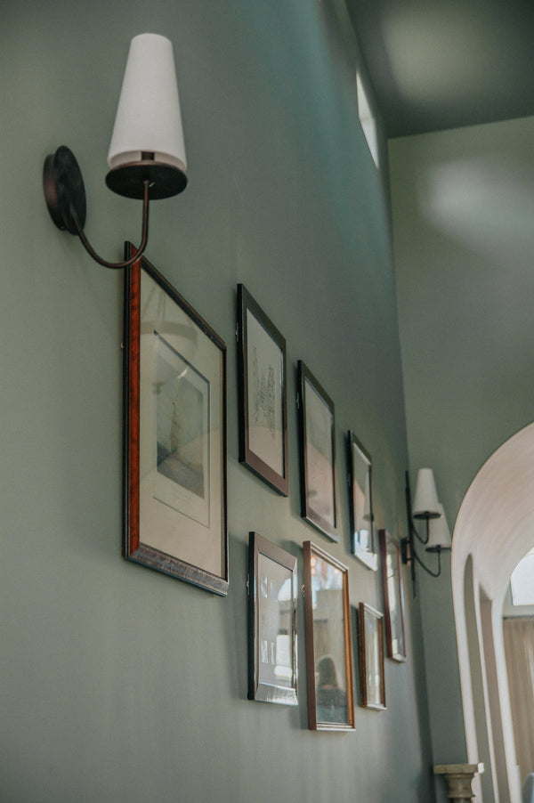 Avenis 5" One Light Wall Sconce, Textured Bronze