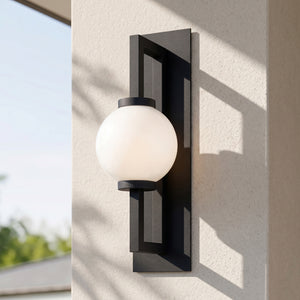 Lumora 6" One Light Wall Sconce, Textured Black