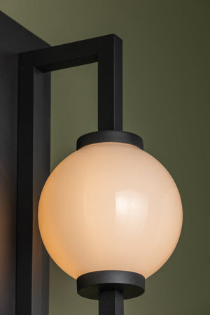Lumora 6" One Light Wall Sconce, Textured Black