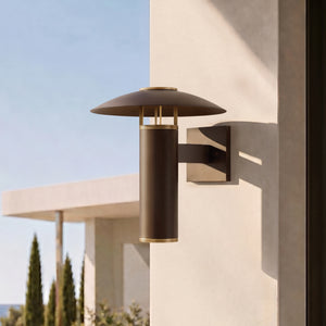 Isara 11" One Light Wall Sconce, Patina Brass / Bronze