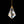 Fazzoletto 4.38'' LED Mini Pendant, Aged Brass