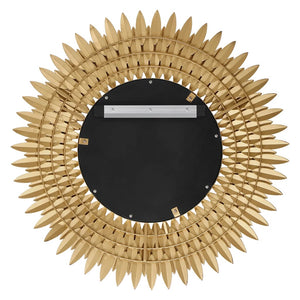 Laurel 30" Mirror, Antique Gold