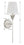 Laurel 6'' One Light Wall Sconce, Antique Silver