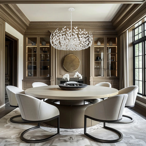 Laurel 42'' 12 Light Chandelier, Matte White