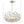 Laurel 27'' Six Light Chandelier, Antique Silver