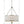 Laurel 14'' Three Light Chandelier, Antique Silver