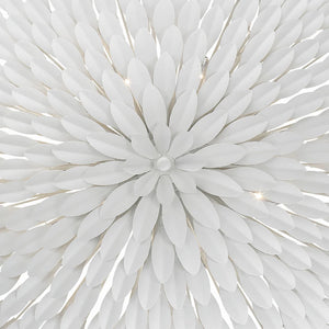 Laurel 24.5'' Six Light Chandelier, Matte White