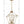 Laurel 11'' Three Light Mini Chandelier, Antique Gold