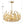 Laurel 27'' Six Light Chandelier, Antique Gold