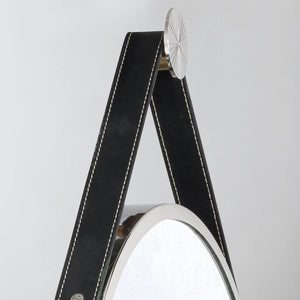 Belmont 24" Mirror, Polished Nickel