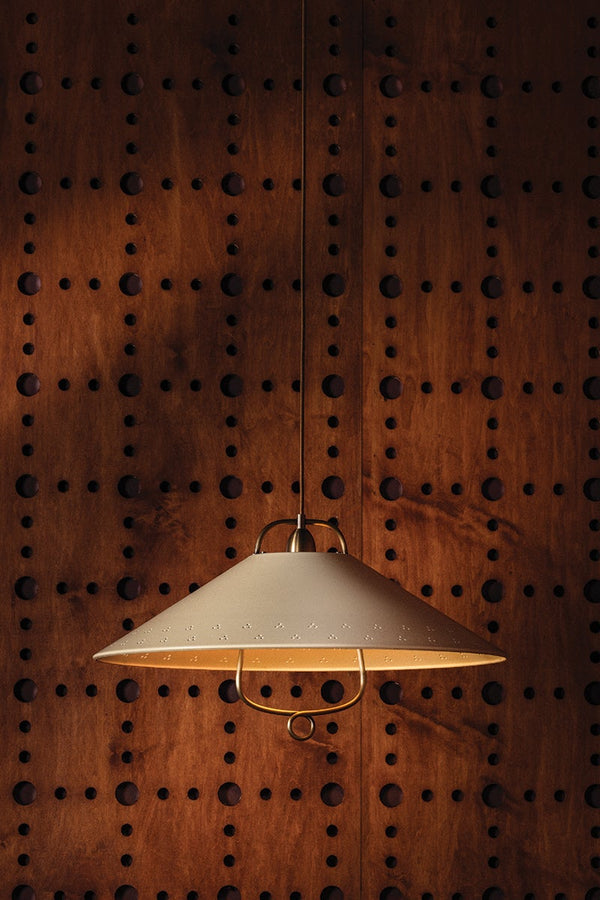 Coreris 23" One Light Pendant, Historic Bronze / Soft Sand