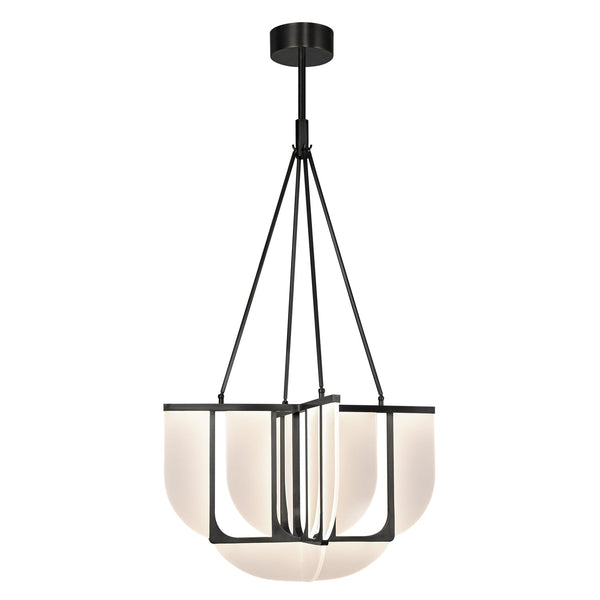 Filmore 30" LED Chandelier, Urban Bronze