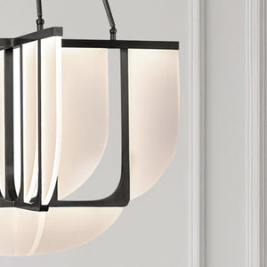 Filmore 30" LED Chandelier, Urban Bronze