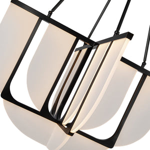 Filmore 30" LED Chandelier, Urban Bronze