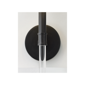 Hanover 5" One Light Sconce, Aged Iron