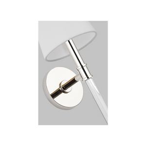 Hanover 5" One Light Sconce, Polished Nickel