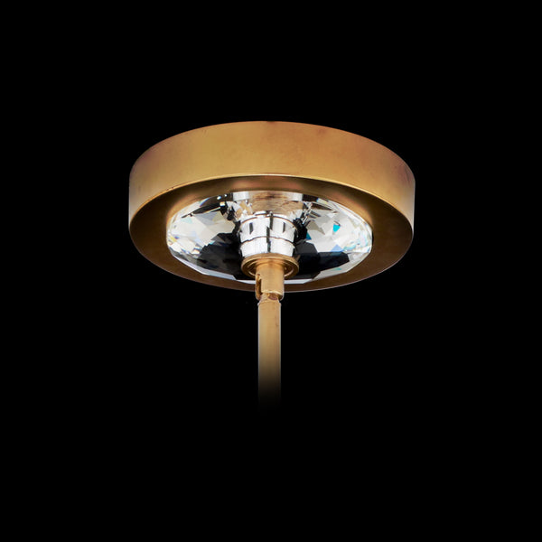 Calliope 40'' LED Chandelier, Soft Silver