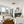 Bauble 20'' Six Light Flush Mount, Gold