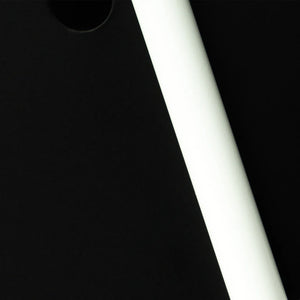 Adair 20'' Six Light Chandelier, Matte Black / White