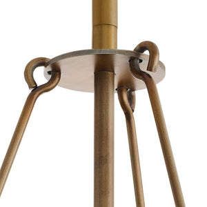 Orin 40" Three Lights Pendant, Vintage Brass