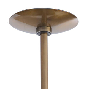 Thorneva 39" Twelve Lights Chandelier, Vintage Brass