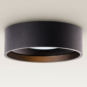 Toribi 5" LED Outdoor Ceiling Light, Black